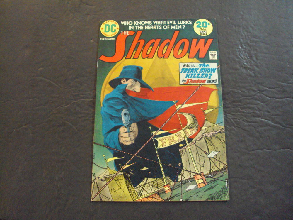 Shadow #2 Jan 1974 Bronze Age DC Comics ID:47596