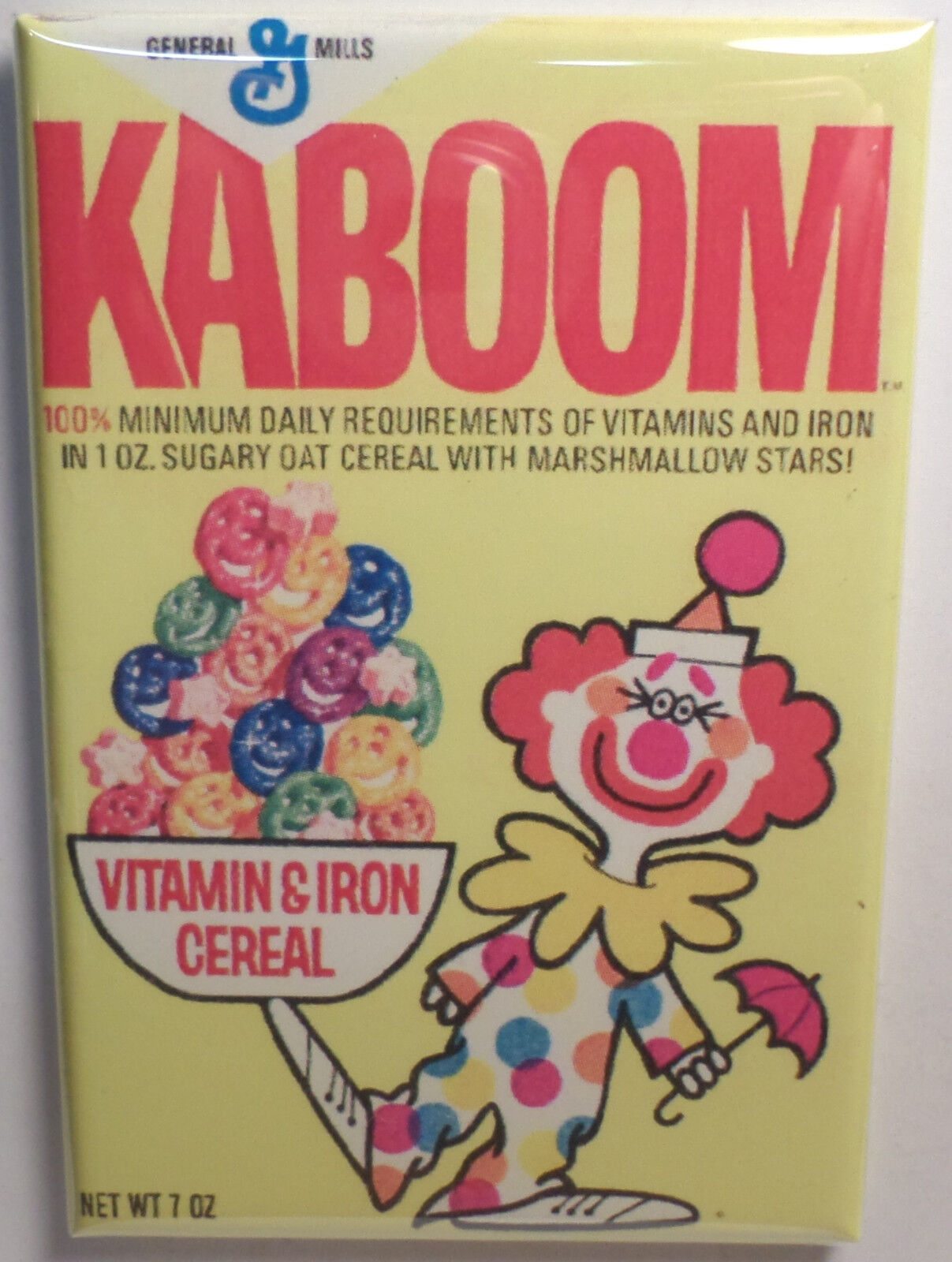 Kaboom Vintage Cereal Box 2\