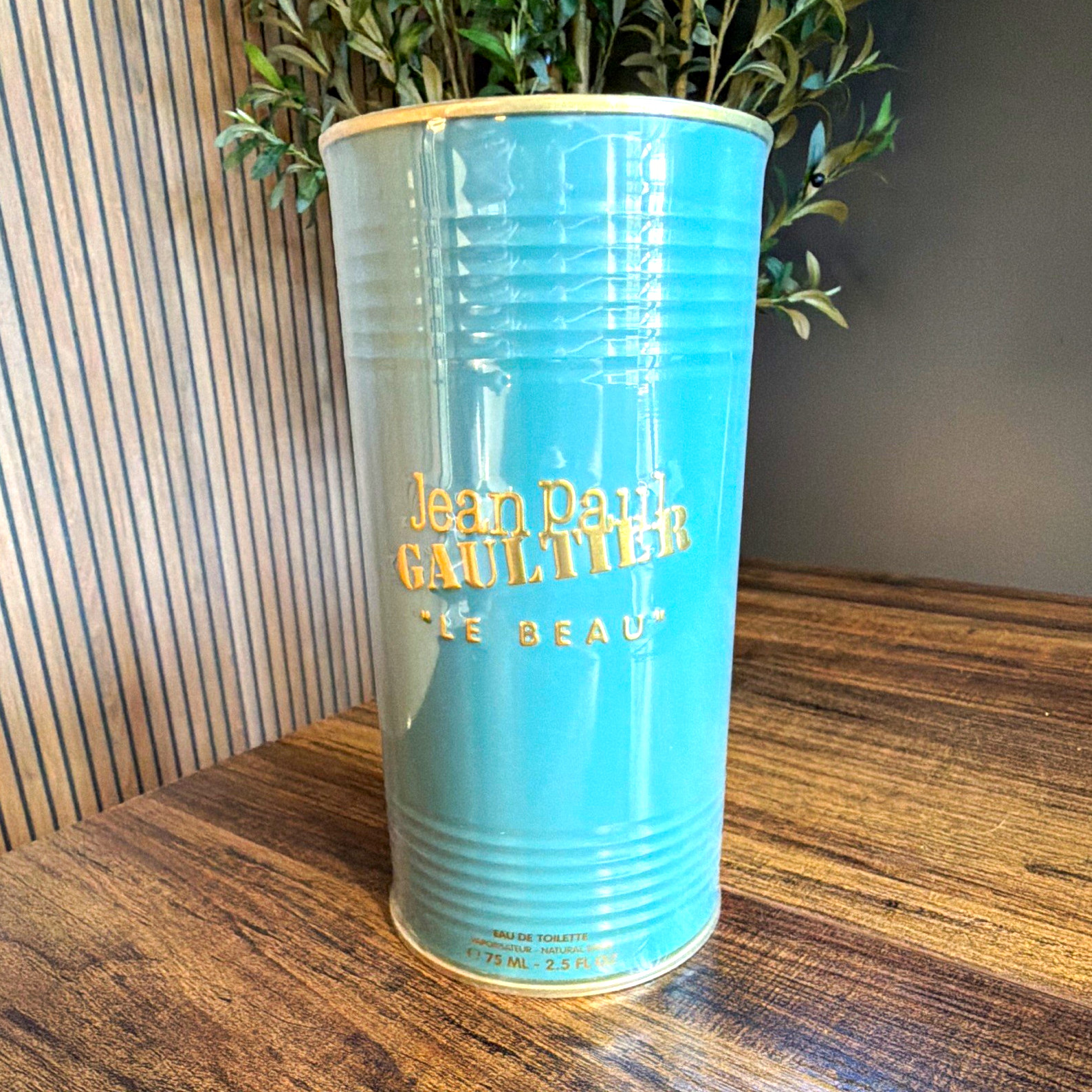 Jean Paul Gaultier Le Beau Eau de Toilette 75ml (2.5 fl oz) Collectible Tin