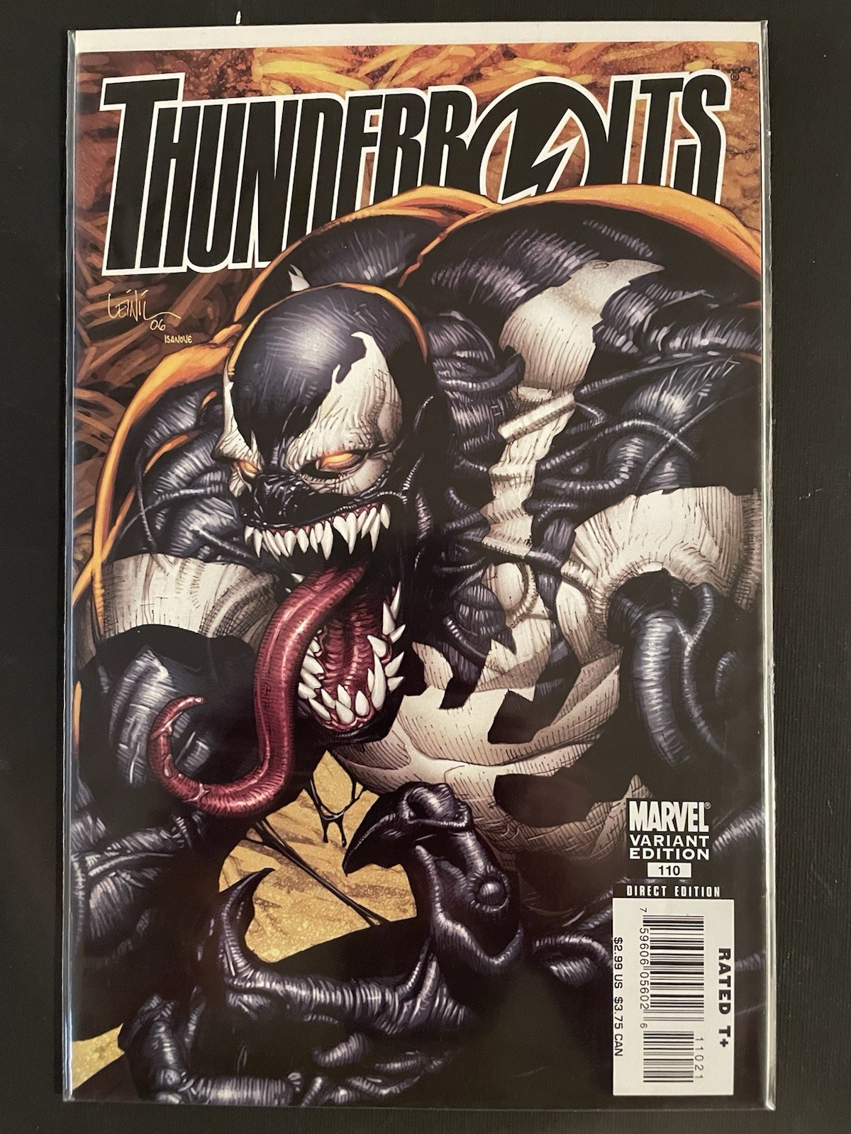 Thunderbolts #110 Marvel 2007 (VF/NM) 1:20 Leinil Variant - 1st New Team L@@K