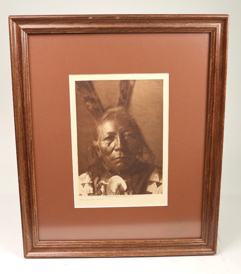 Edward Sheriff Curtis Framed Photogravure 