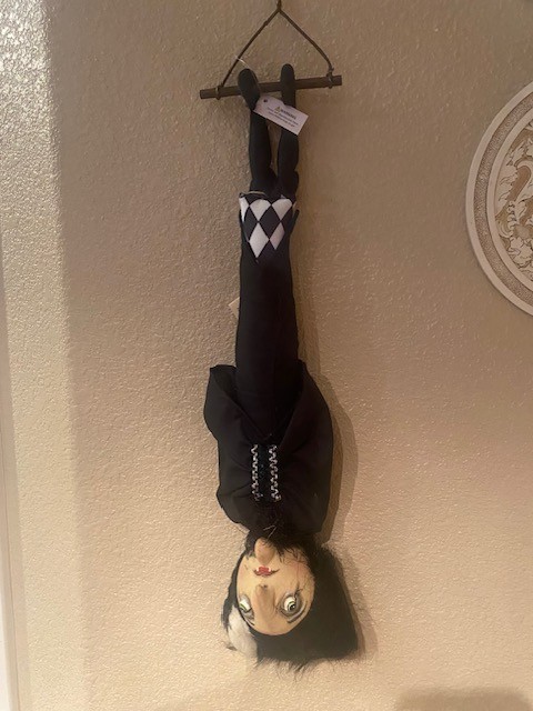 Joe Spencer Gathered Traditions - Pauline Vampire Hanging Doll - New w/Tags HTF