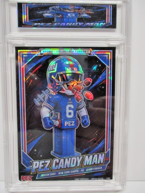 2026 Graded 9 SP/500 PEZ Candy Man Jaxson Dart Refractor   ccv rc