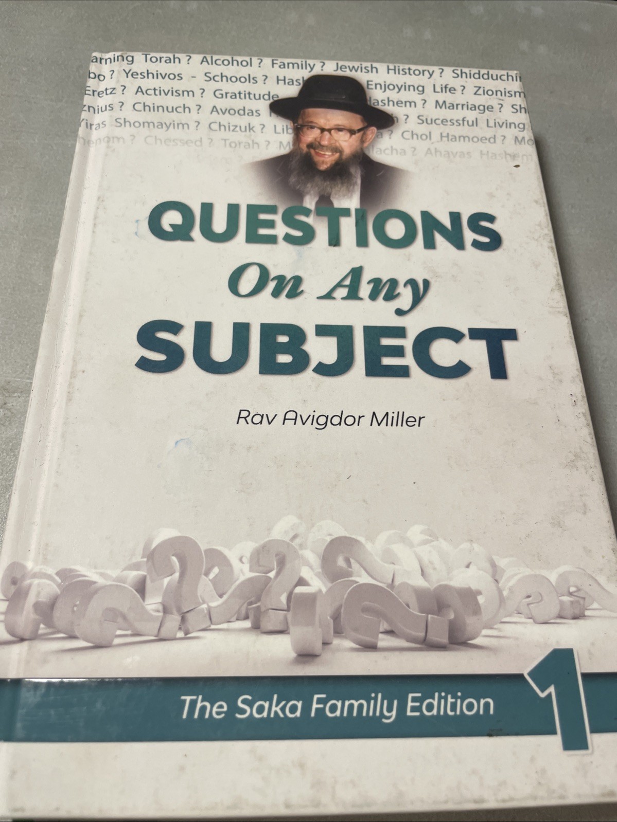 New Questions On Any Subject By Rav Avigdor Miller. H/c. Jewish Book/ Sefer