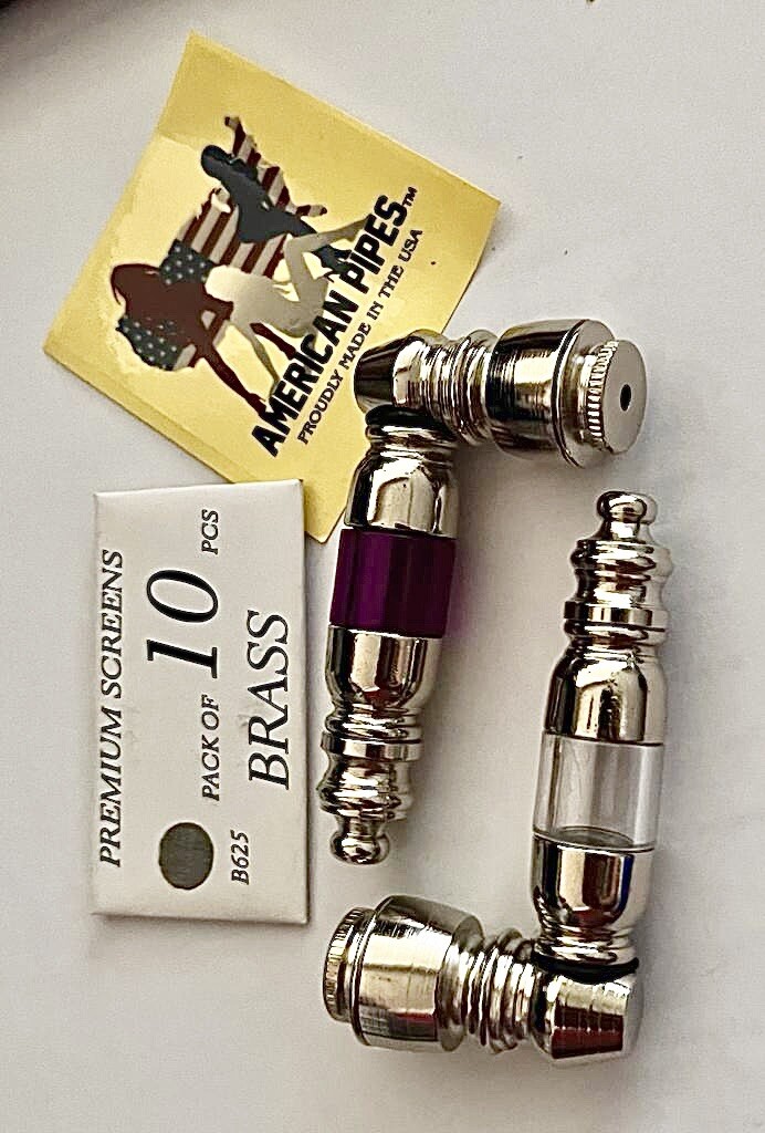 (((Set Of 2))) AMERICANPIPES(tm) High Grade Tobacco Pipes With Small Chamber