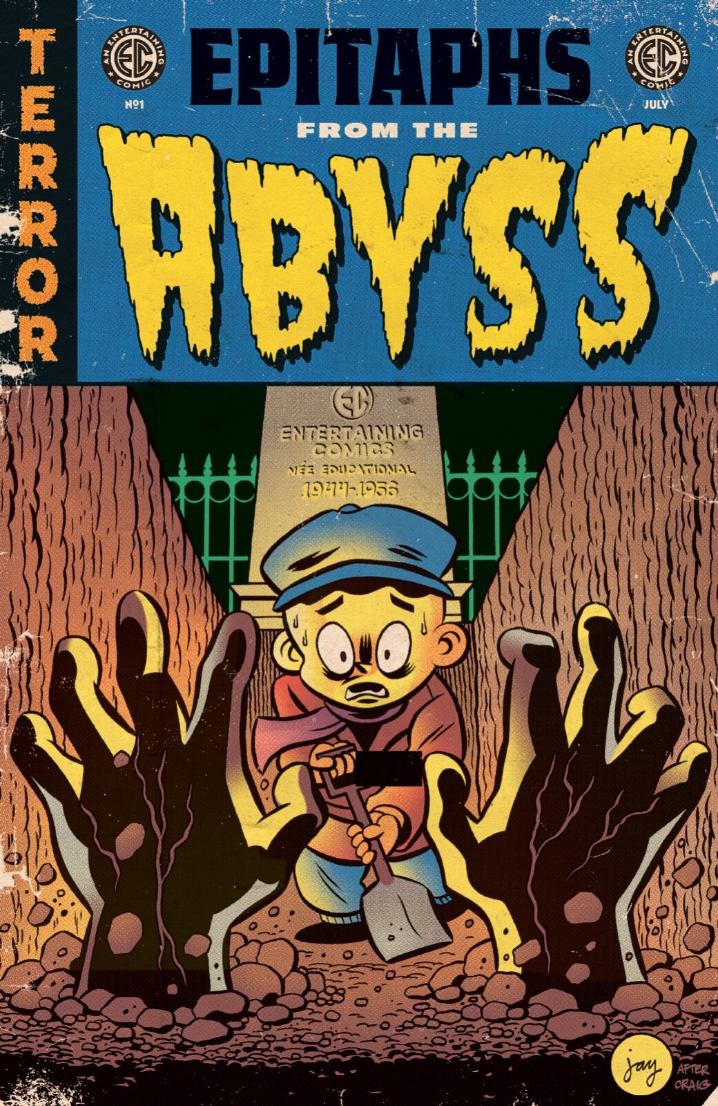 EC EPITAPHS FROM THE ABYSS #1 F 1:10 VARIANT JAY STEPHENS 