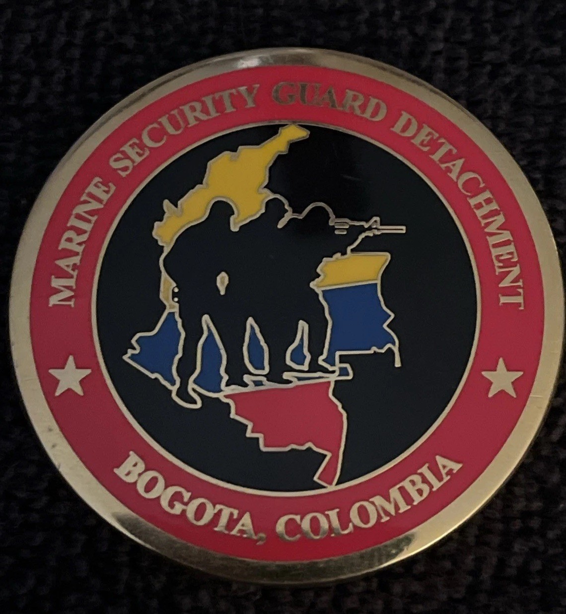 USMC Marine Security Guard Detachment American Embassy Bogota Colombia   