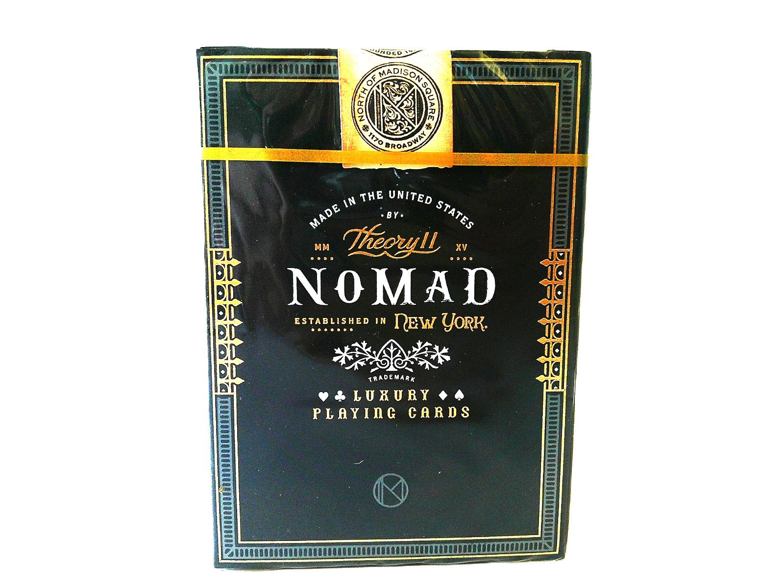 ONE OPENED NOMAD (NoMad) PLAYING CARD DECK FOR THE NYC HOTEL (THEORY 11)