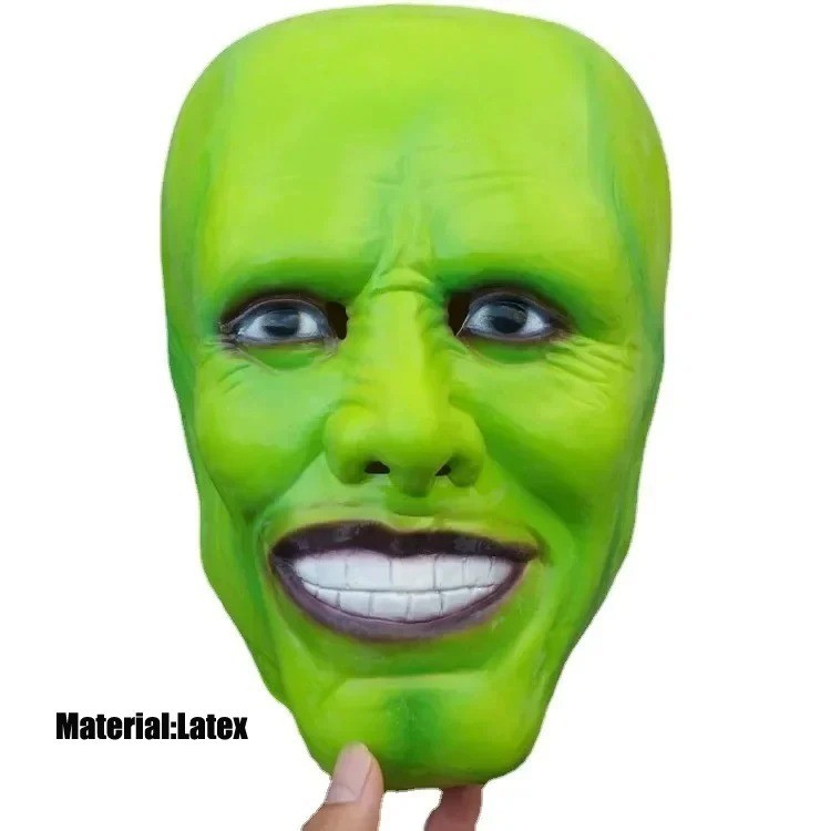 The Mask Green Face Mask Cosplay Halloween Party Costume Carnival Prop us The Mask Green Face Mask Cosplay Halloween Party Costume Carnival Prop us