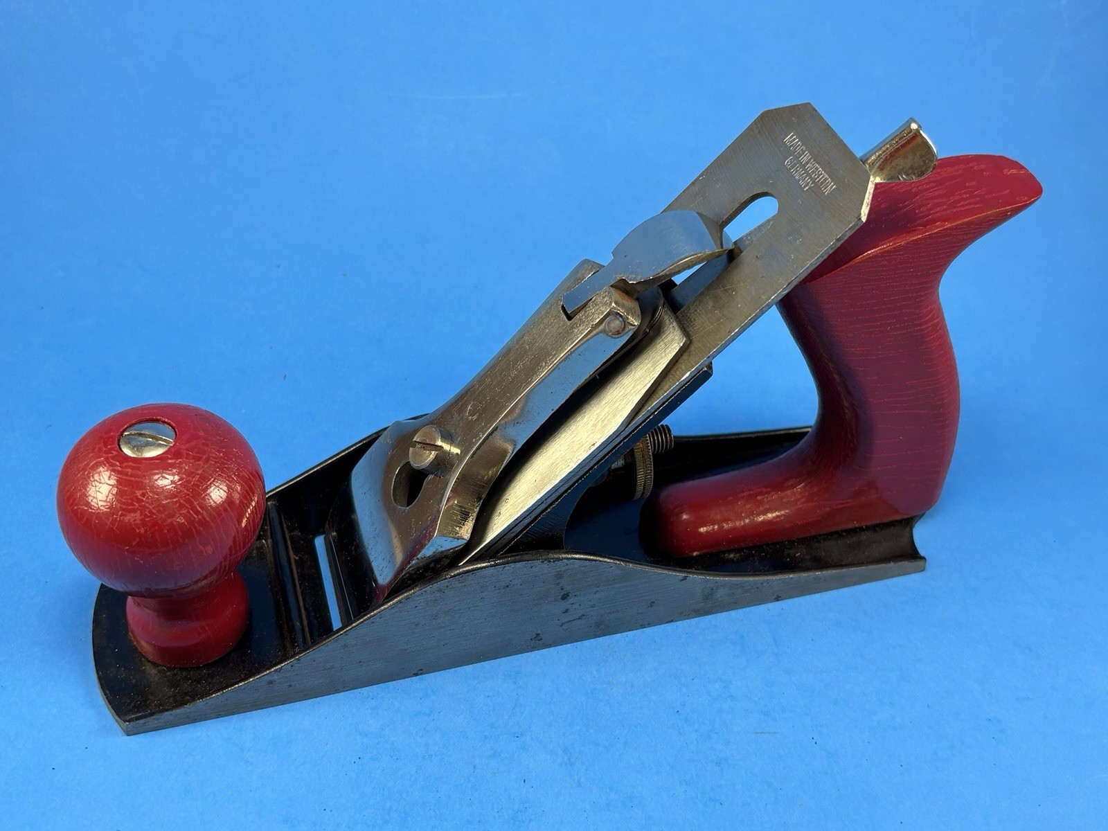 NOS 1964 Sears Fulton Smoothing Plane - Made in W. Germany - Original Salmon Box