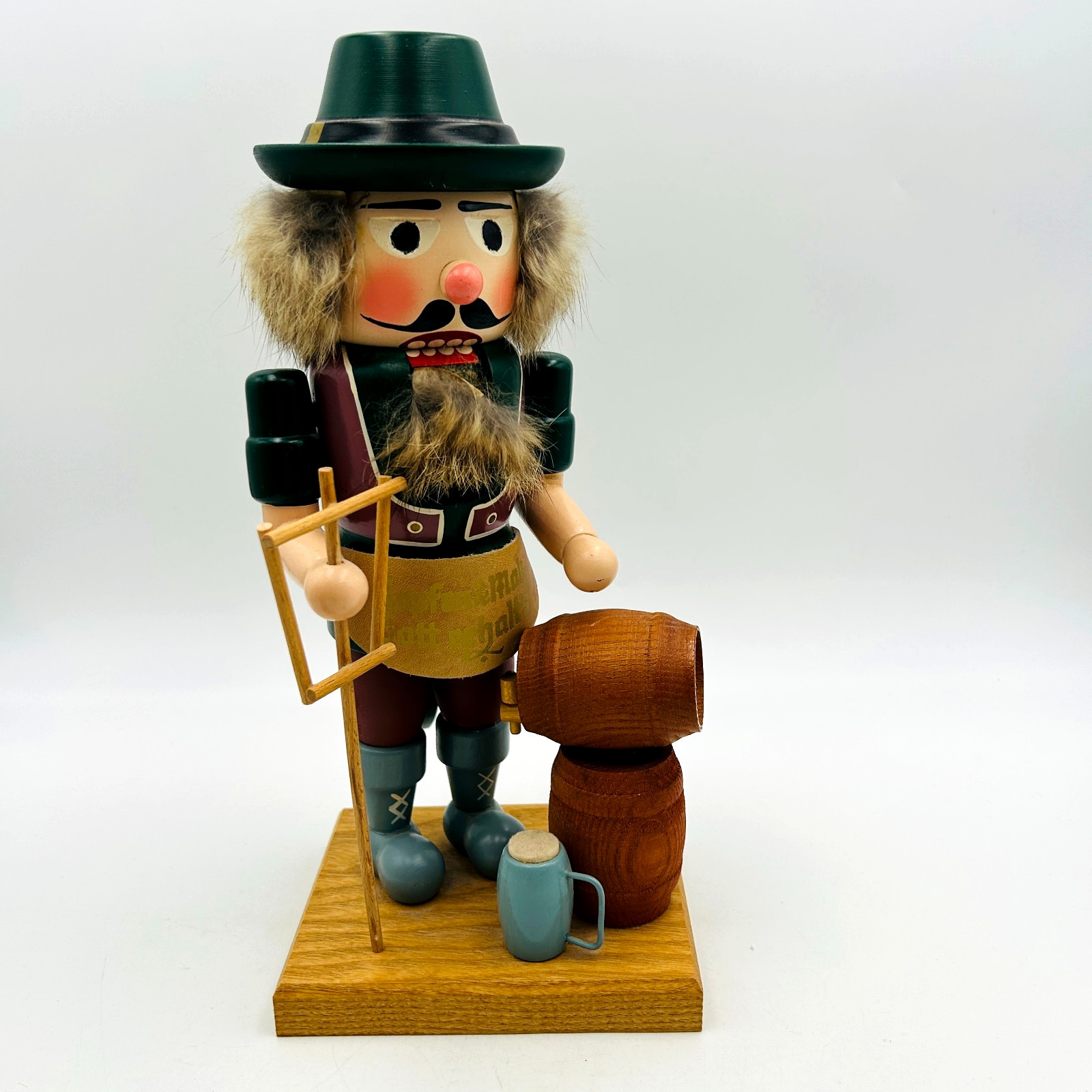 Freiberger Raum & Tafelschmuck Nutcracker Oktoberfest Brewer Beer Vintage