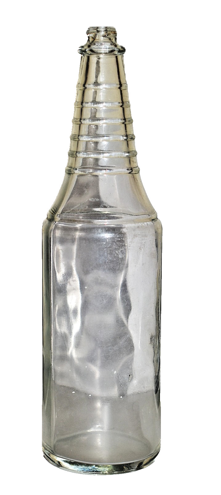 Vintage J.B.W. J.B. Williams Glass Bottle 1960 Rare 18 oz. Barbershop Bottle