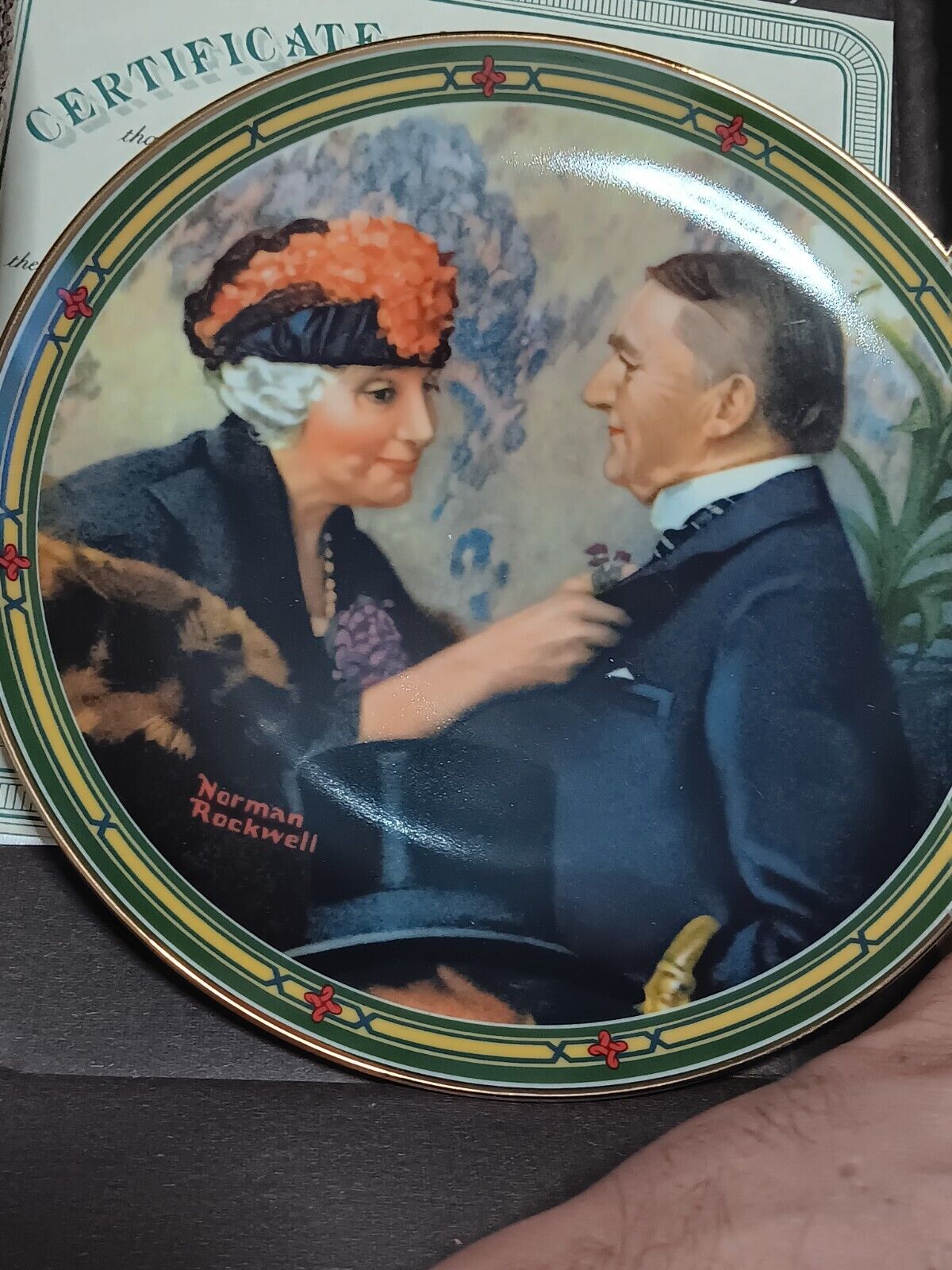 Norman Rockwell American Dream 1987 Knowles Collector\'s Plate \