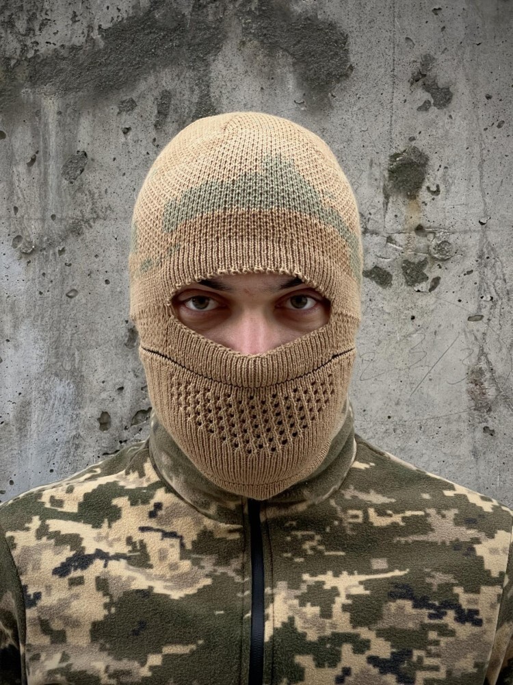 Balaclava-hat sand pixel Ukraine new 2024 