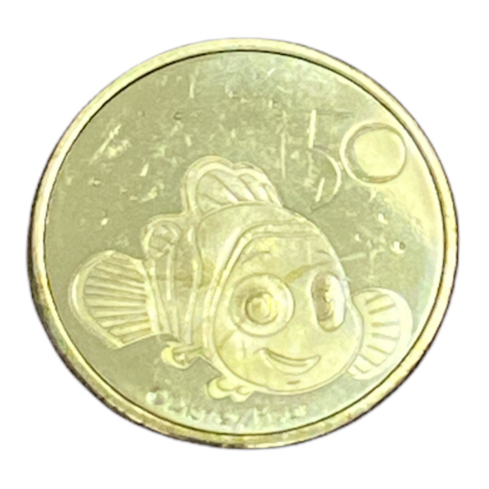 2021 Walt Disney World 50th Anniversary Metal Medallion Coin - Nemo