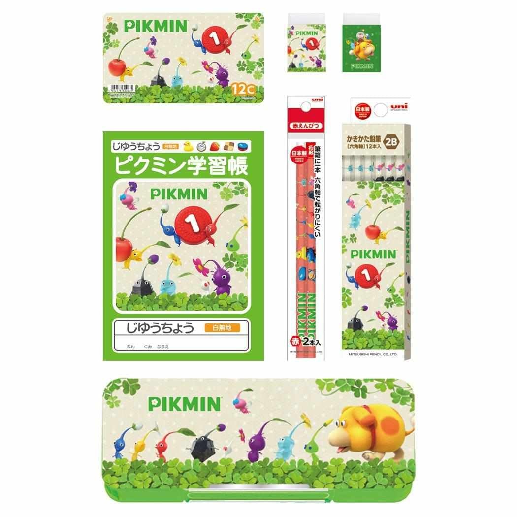 Pikmin stationery set stationery 6 piece set