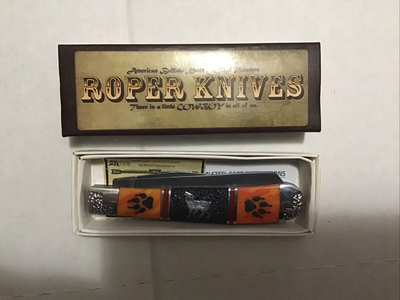 Roper Knife By David Yellowhorse 