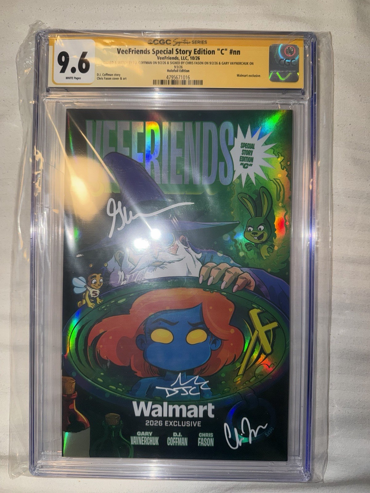 VeeFriends Special Story Edition 'C' CGC 9.8 GaryVee, Fason, D.J. Coffman l /5 