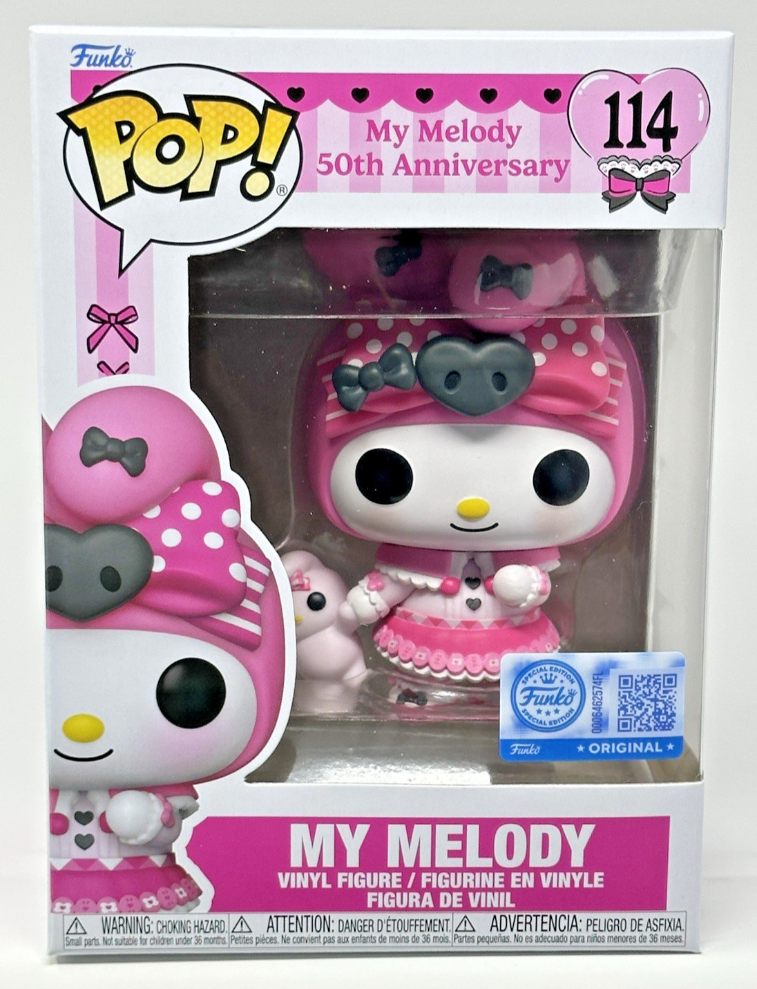 Funko Pop Sanrio My Melody 50th Anniversary 114 SE w/ Protector