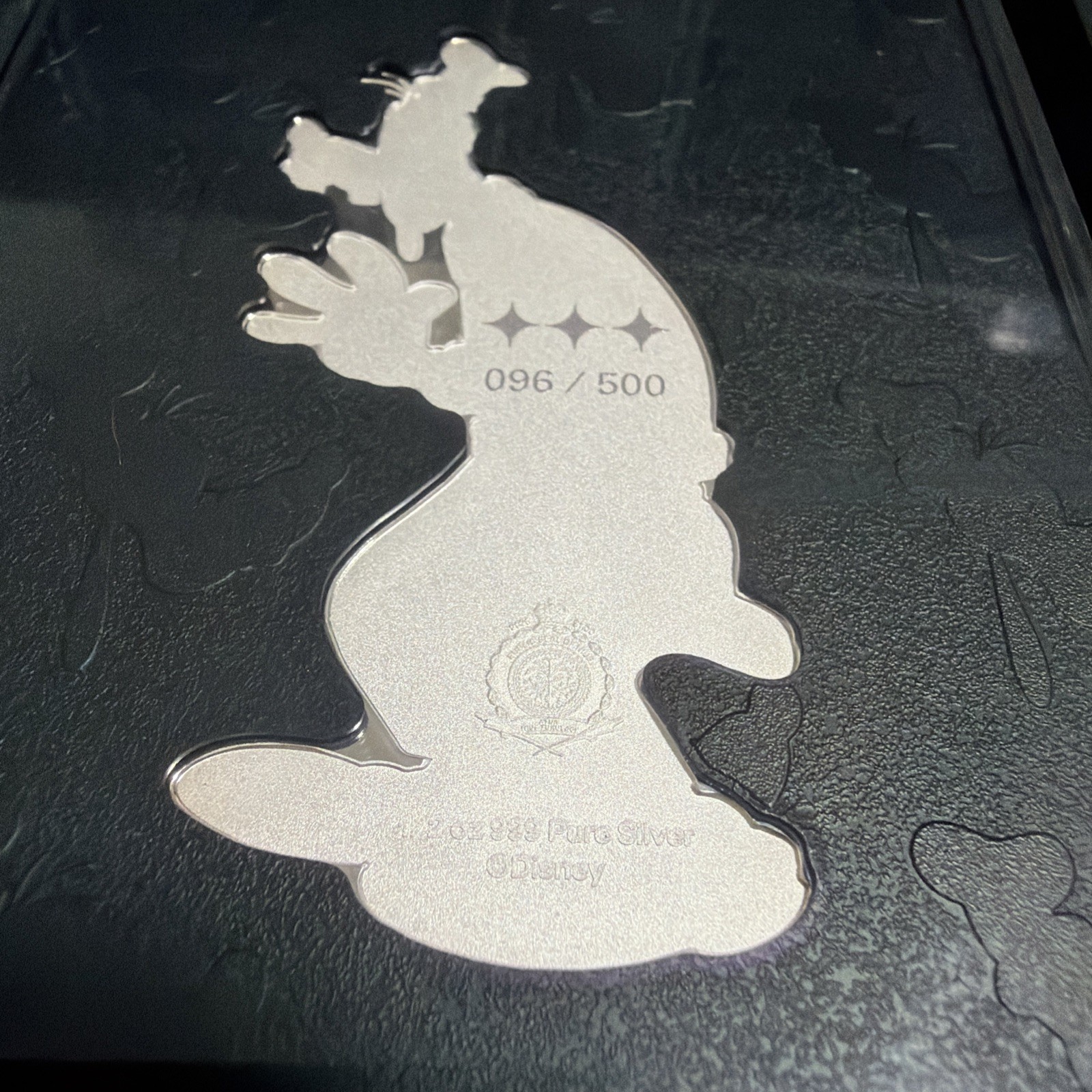 2026 Agoro Disney Goofy TIER 3 /500 Fully Engraved 1/2oz .999 Silver RARE