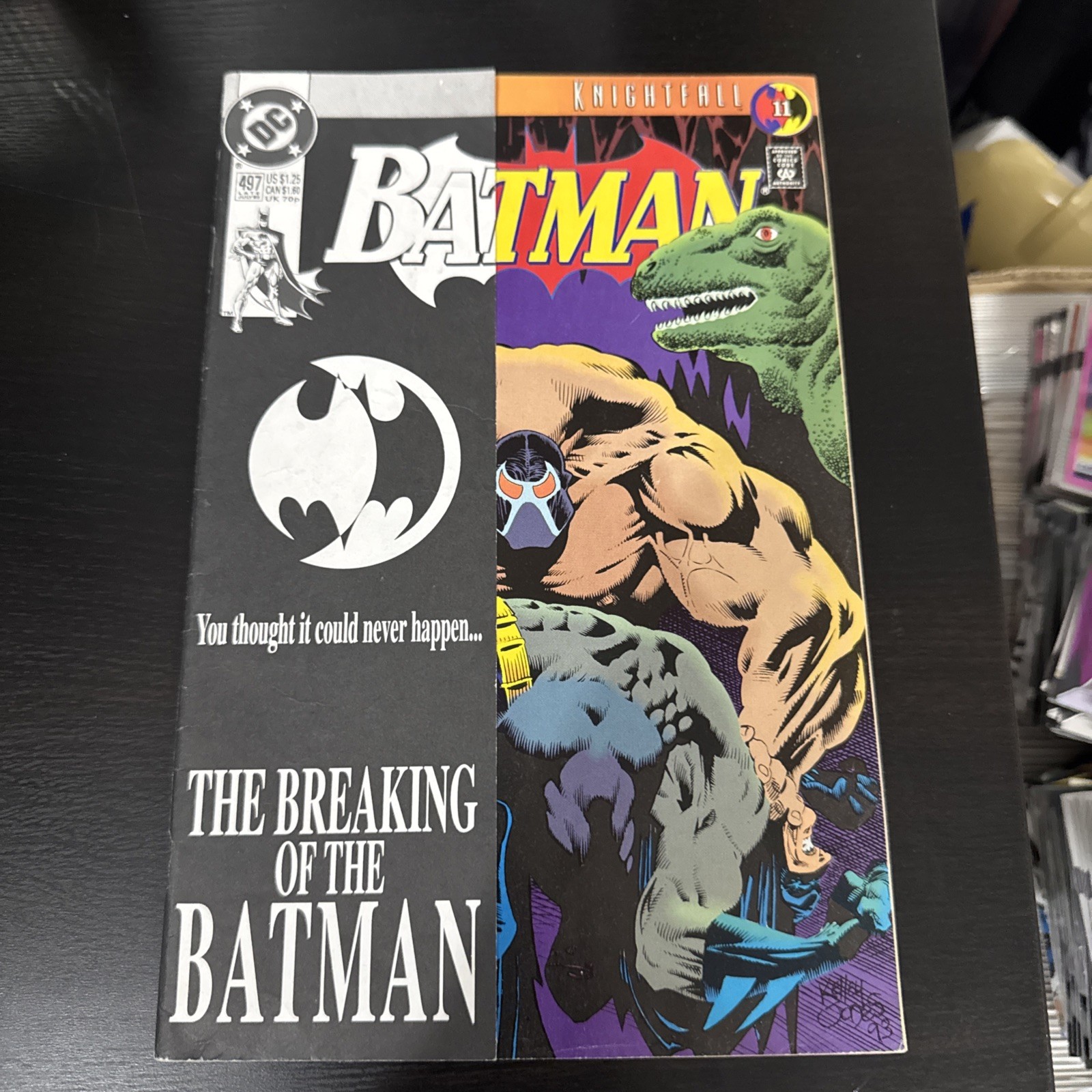 Batman #497 (1993) The Breaking of the Batman (Knightfall) DC Comics Batman #497 (1993) The Breaking of the Batman (Knightfall) DC Comics