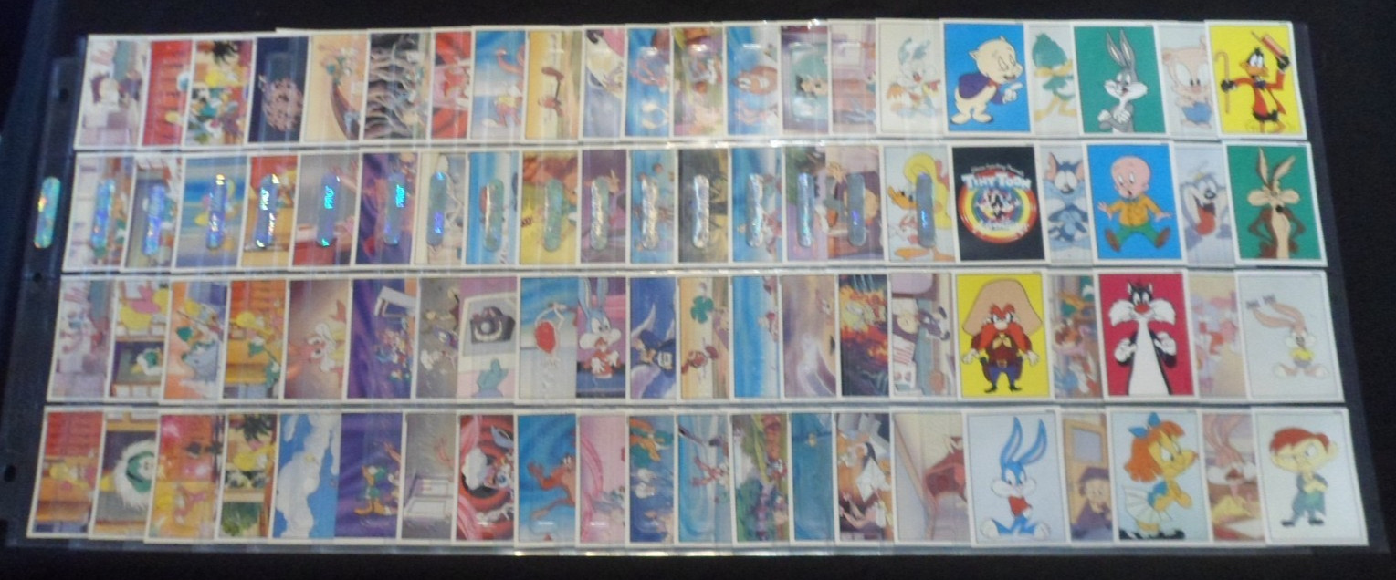 NM 1991 Tiny Toons Adventures (Panini) FULL SET of 200 \ NM 1991 Tiny Toons Adventures (Panini) FULL SET of 200 \