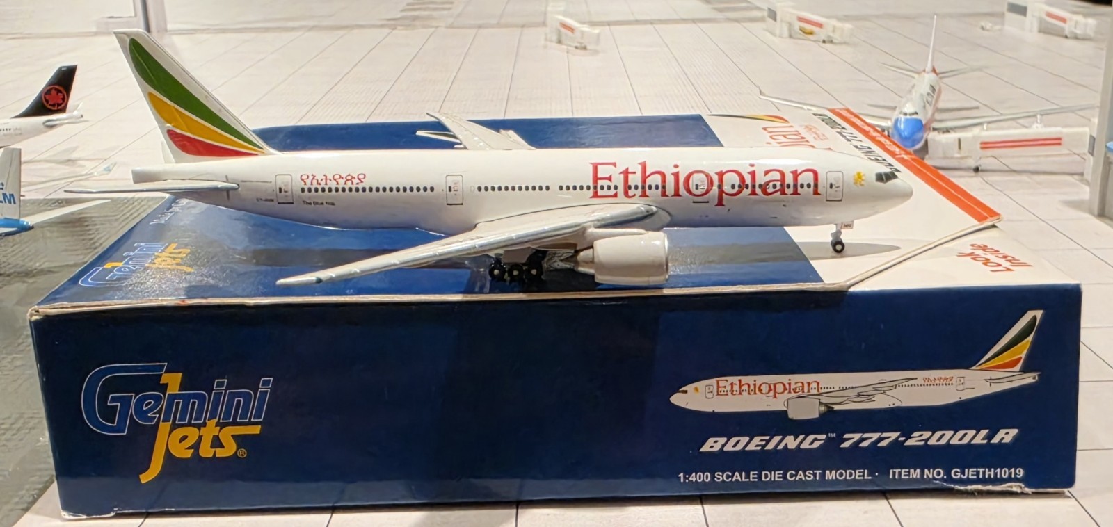 ETHIOPIAN 777-200LR Gemini Jets 1/400 GJETH1019