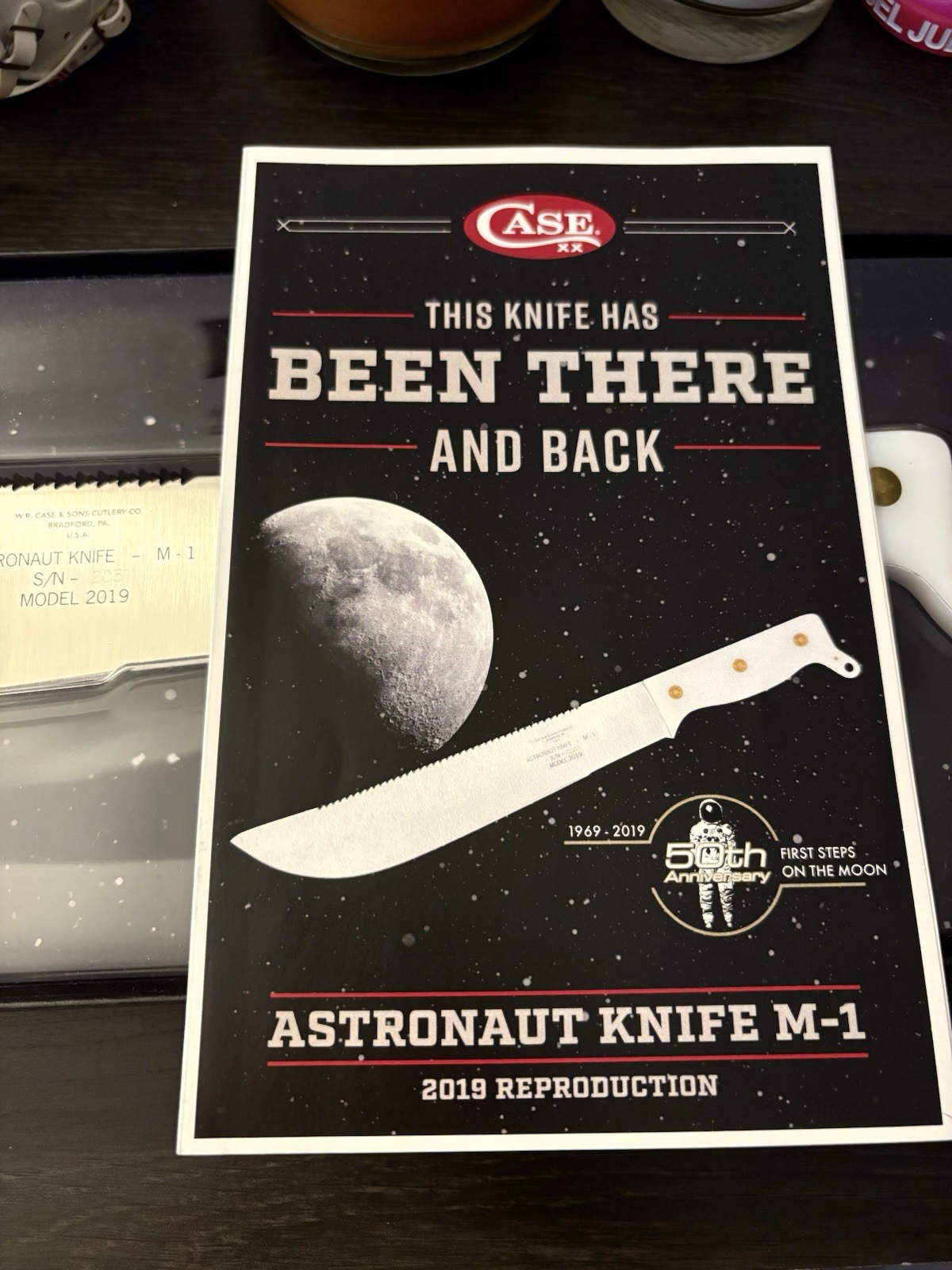 50th Anniversary Case XX Astronaut Knife M-1 2019