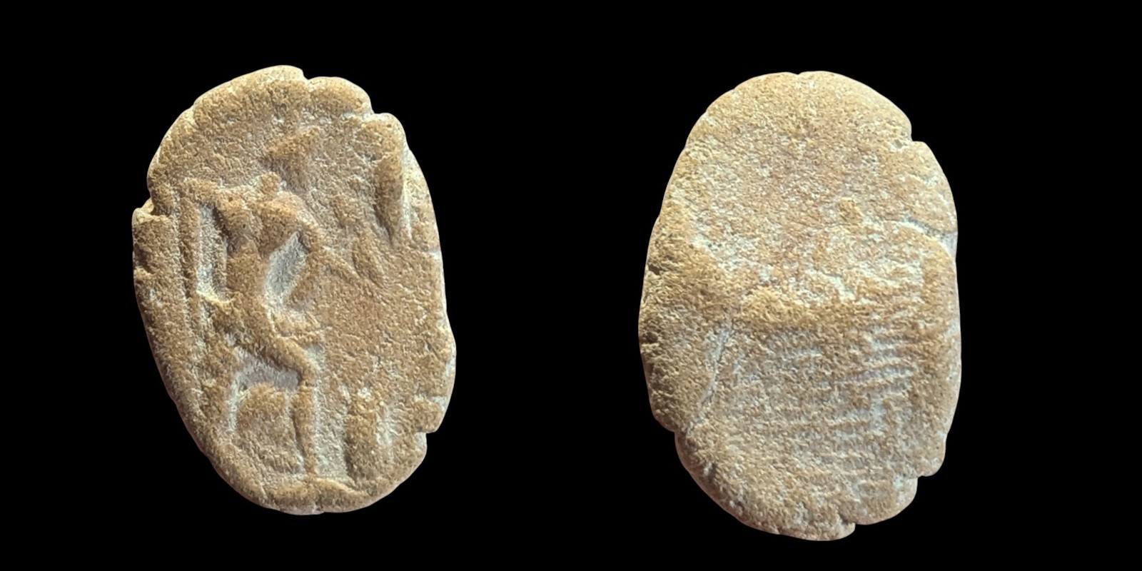 Ancient Greek / Roman Circa 1st-3rd centuries AD. Terracotta Clay Bulla.
