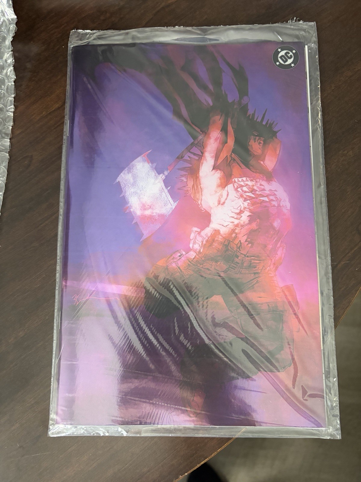 NYCC 2026 DC ABSOLUTE BATMAN #1 FOIL VARIANT COMIC by BILL SIENKIEWICZ - IN HAND