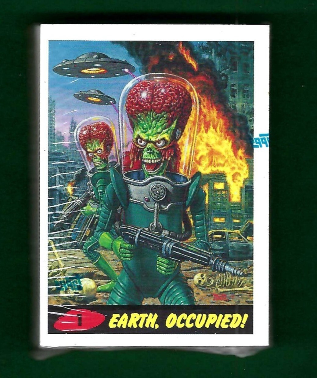 TOPPS 2015 Mars Attacks Occupation HERITAGE PARALLEL COMPLETE 45 CARD SET SEALED