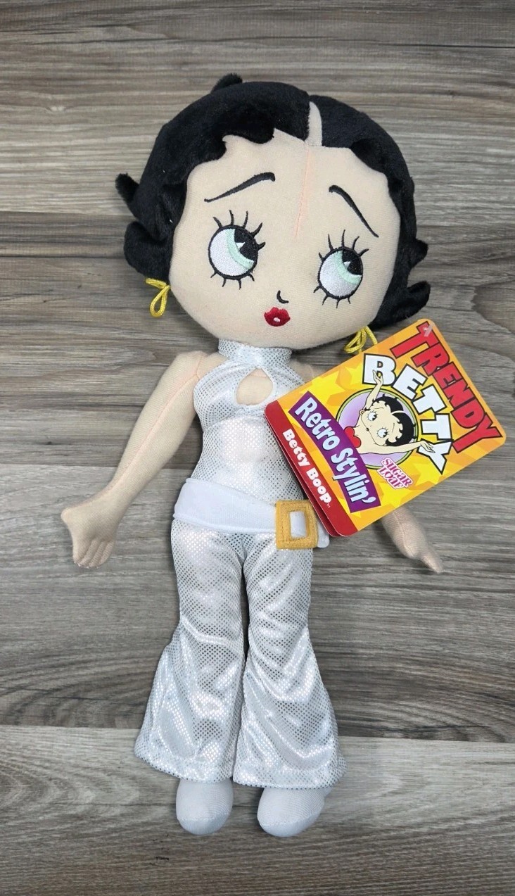 Betty Boop Plush 2009 Sugar Loaf Disco Doll 17\