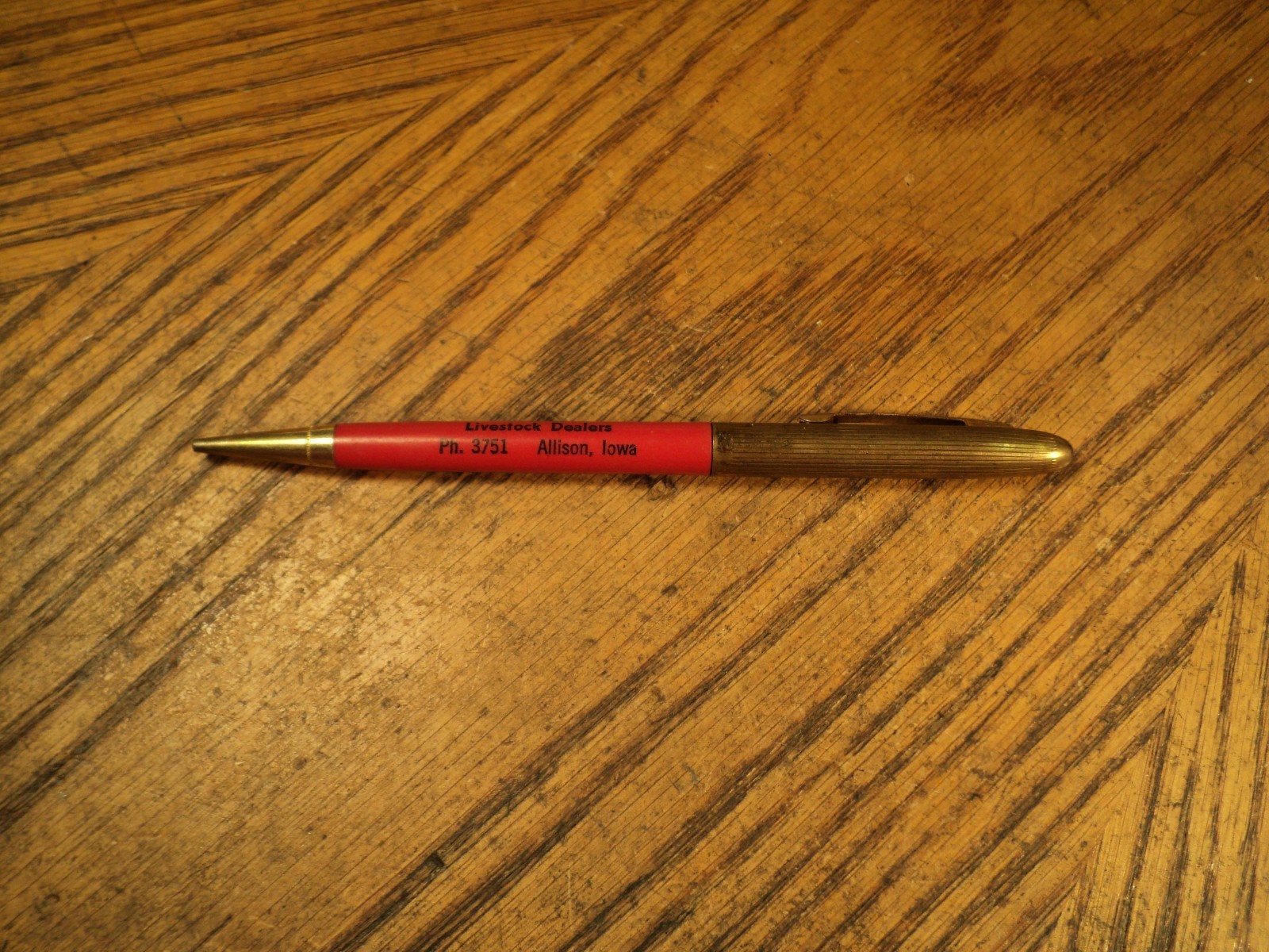 Vintage Wings Mechanical Pencil  Speedy Bros  Livestock Dealers  Allison Iowa