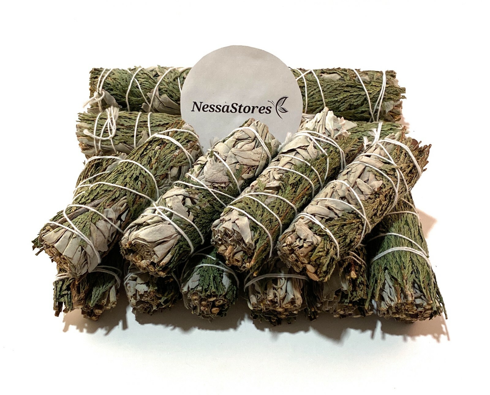 NessaStores White Sage + Cedar Smudge Incense 4\