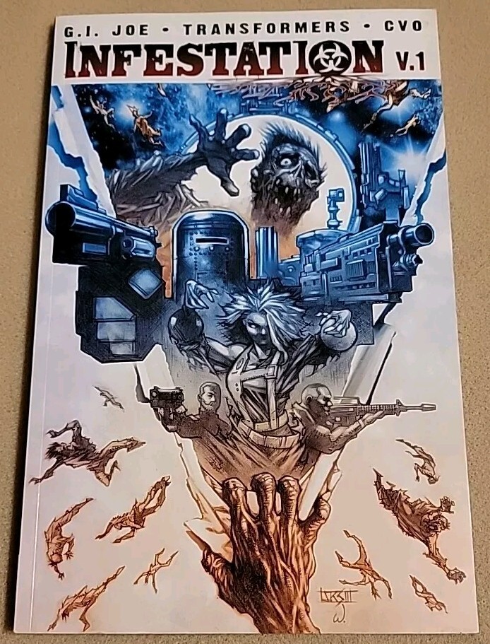 Transformers G.I. Joe - Infestation V.1 CVO (2011, IDW) Trade Paperback #1