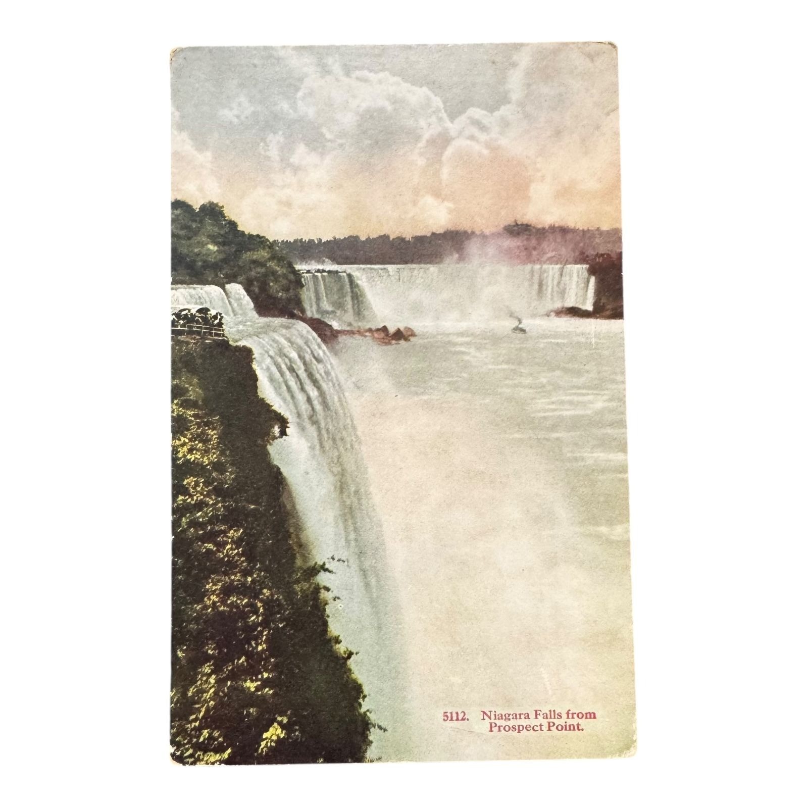 Vintage 1914 Niagara Falls Postcard From Prospect Point  UnPosted