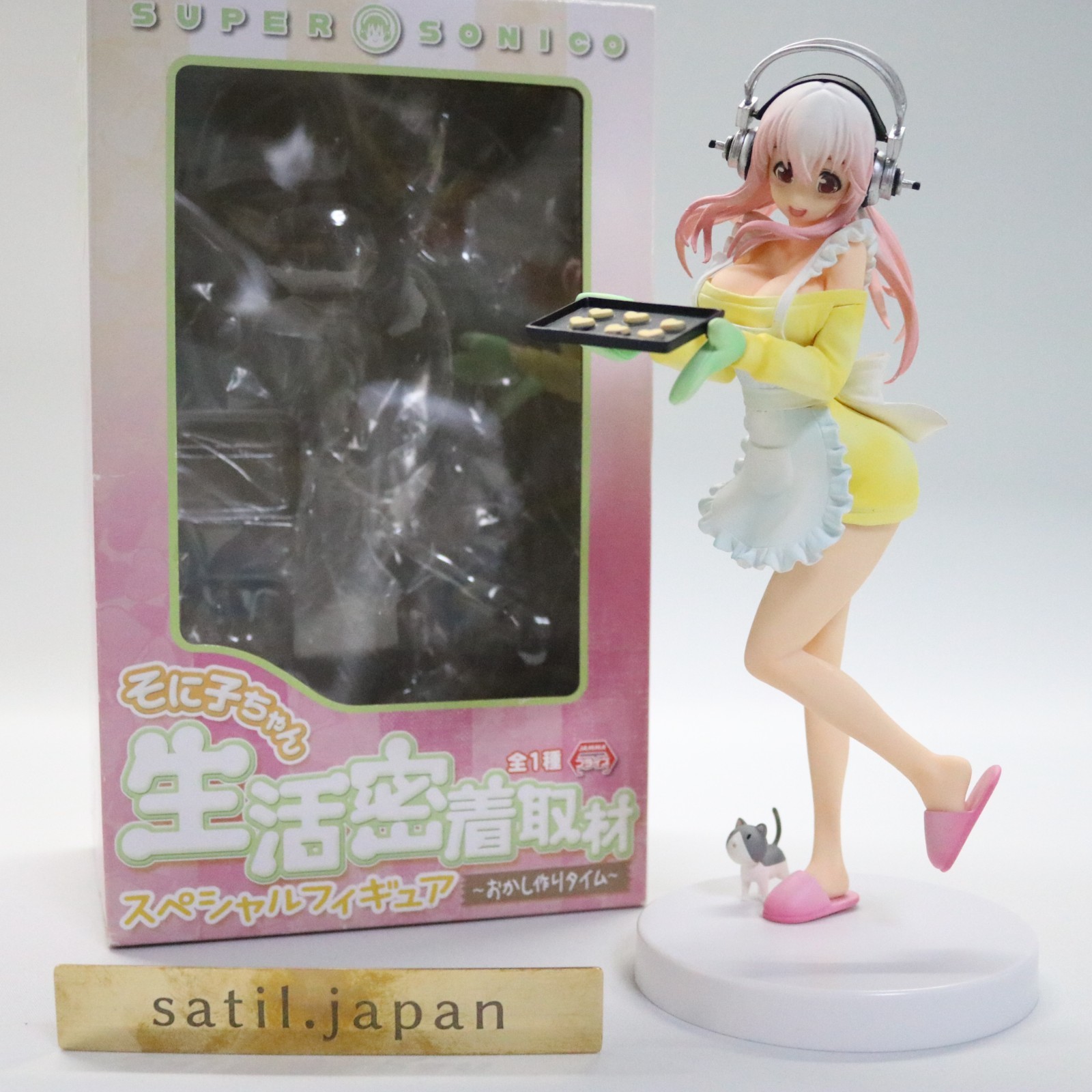 [USED] FuRyu Super Sonico Daily Life Coverage Special Figure Sweets Making Time