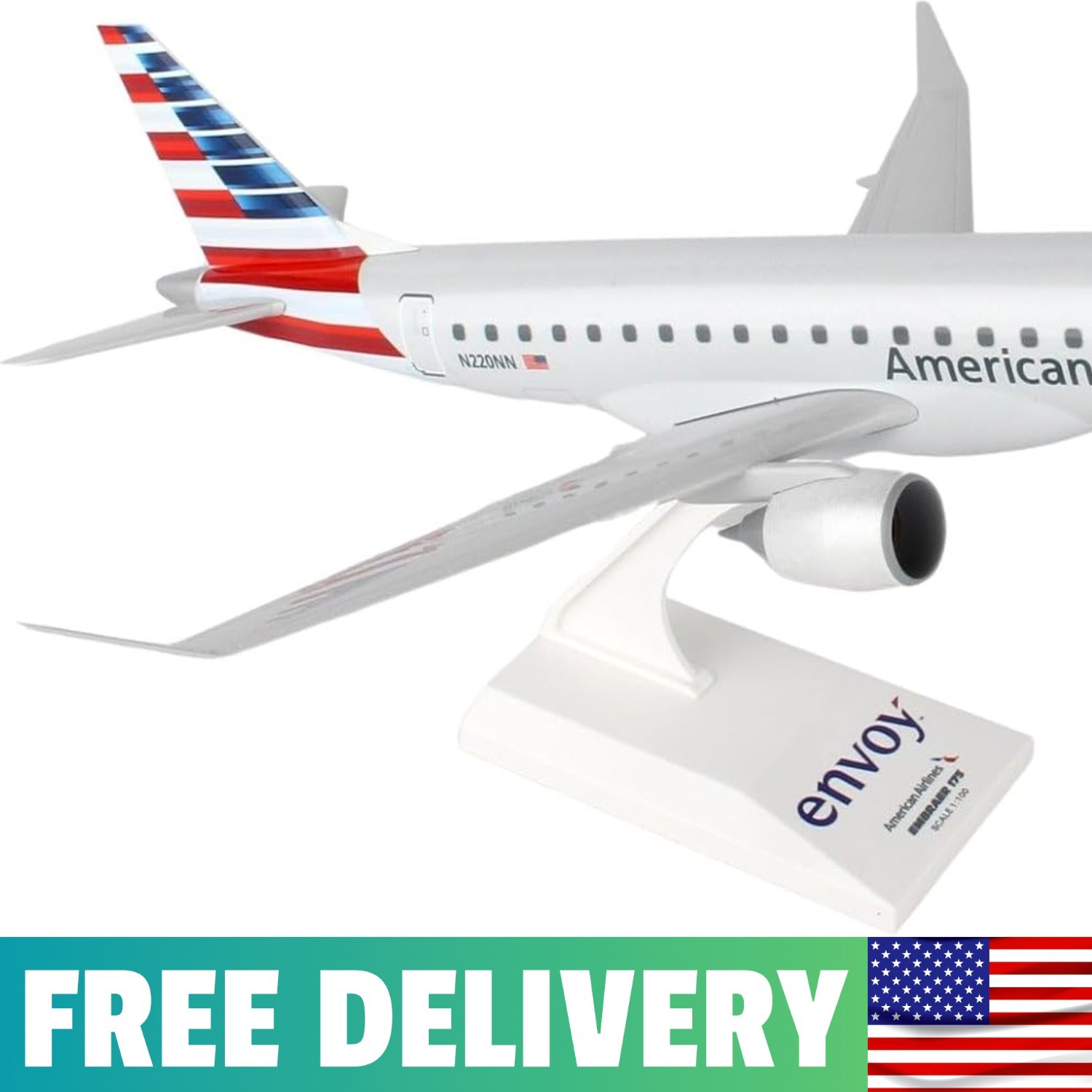 Skymarks Daron American Envoy E175 1/100 (SKR902) Skymarks Daron American Envoy E175 1/100 (SKR902)