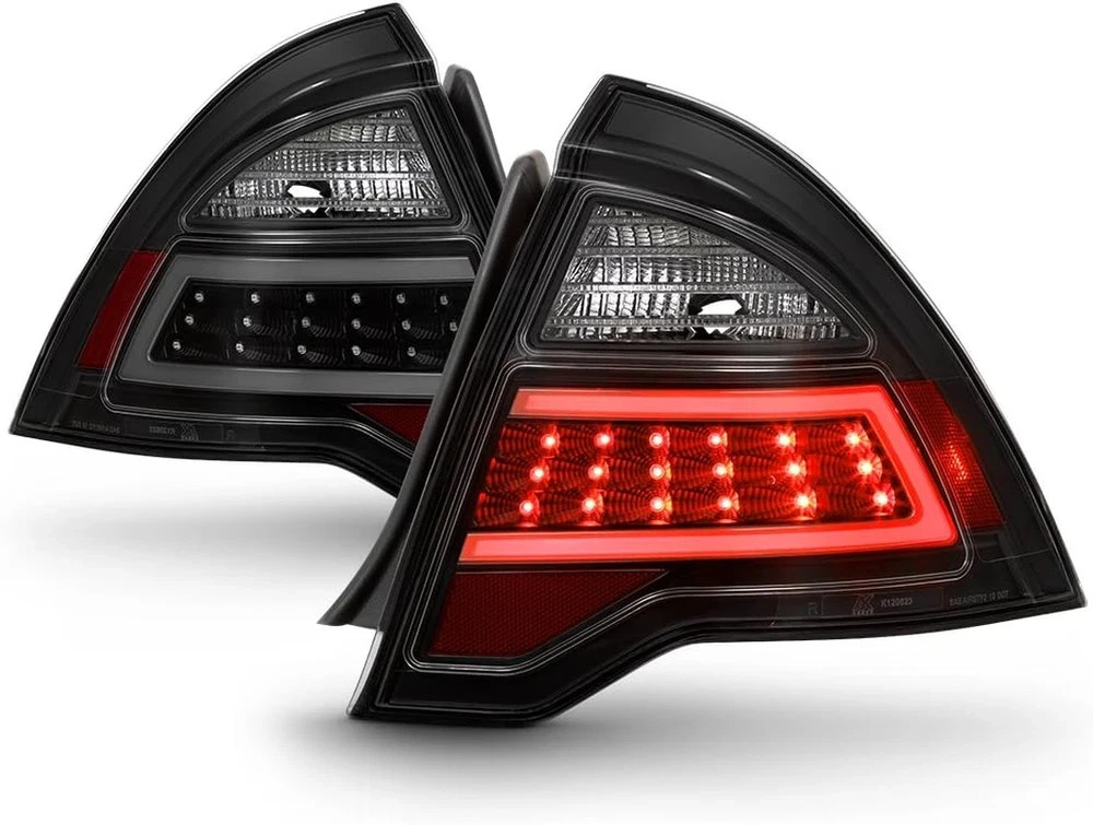 - for Black Smoke 2010 2011 2012 Ford Fusion LED Light Tube Tail Lights Brake La