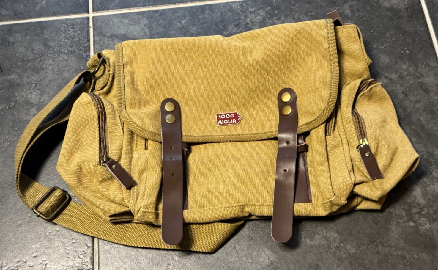 Vintage Mille Miglia Bag / Bag - Original, New and Unused