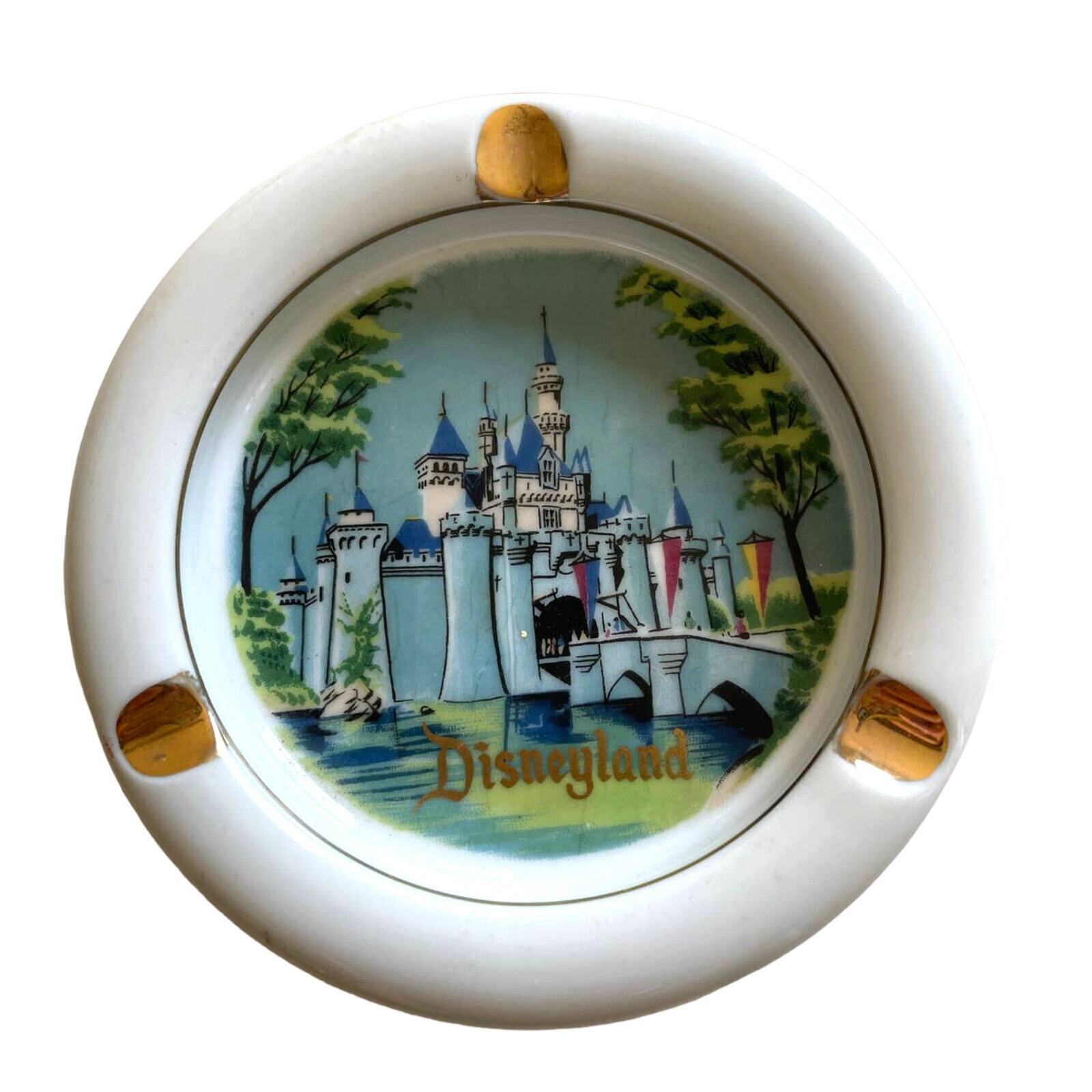 Vintage 1950s/1960s Disneyland Ashtray - Sleeping Beauty's Castle (1959)