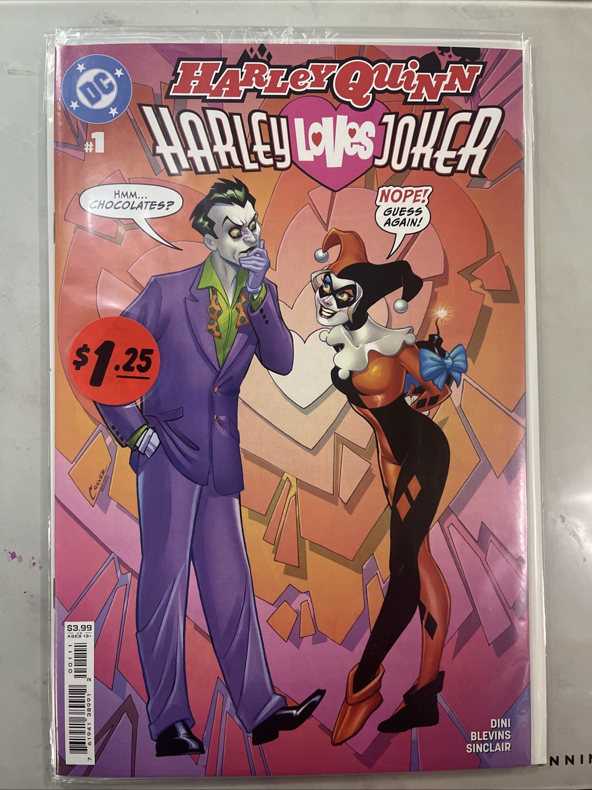 Harley Loves Joker Issue #1 DC Comics - Dollar Tree Variant