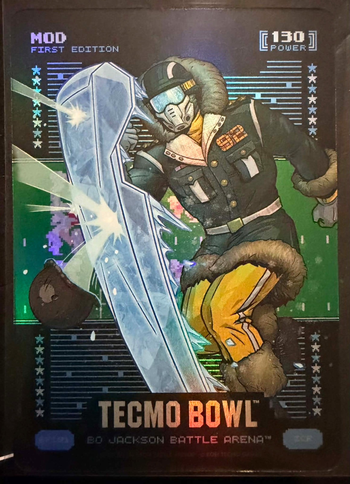 MOD 2026 Tecmo Bowl Bo Jackson Battle Arena 1st Edition Card #bf191
