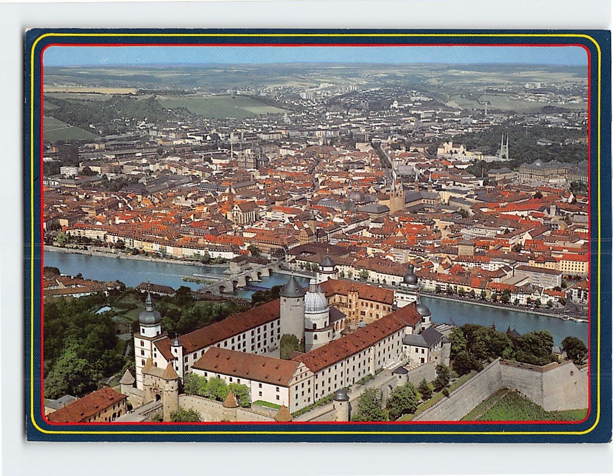 Postcard Würzburg Germany