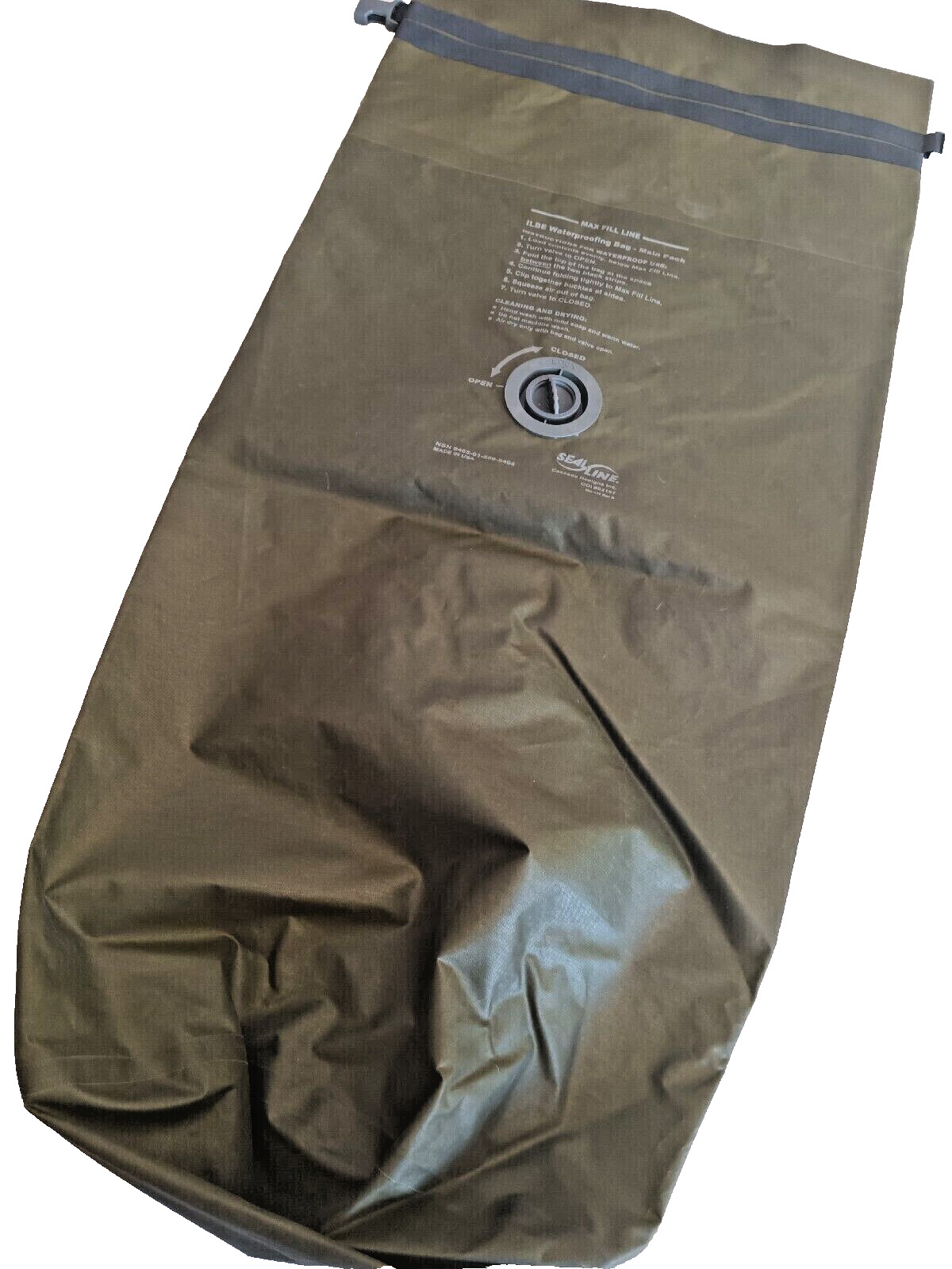 USGI USMC SealLine ILBE WATERPROOF LINER 65L Dry Bag Main Pack