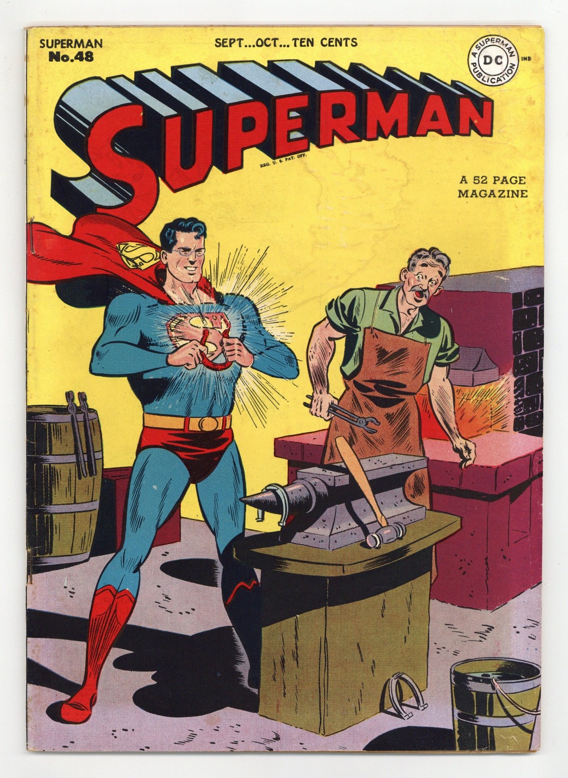 Superman #48 GD+ 2.5 1947