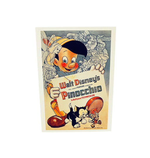 Walt Disney World Pinocchio Movie Posters Trading Card  :)