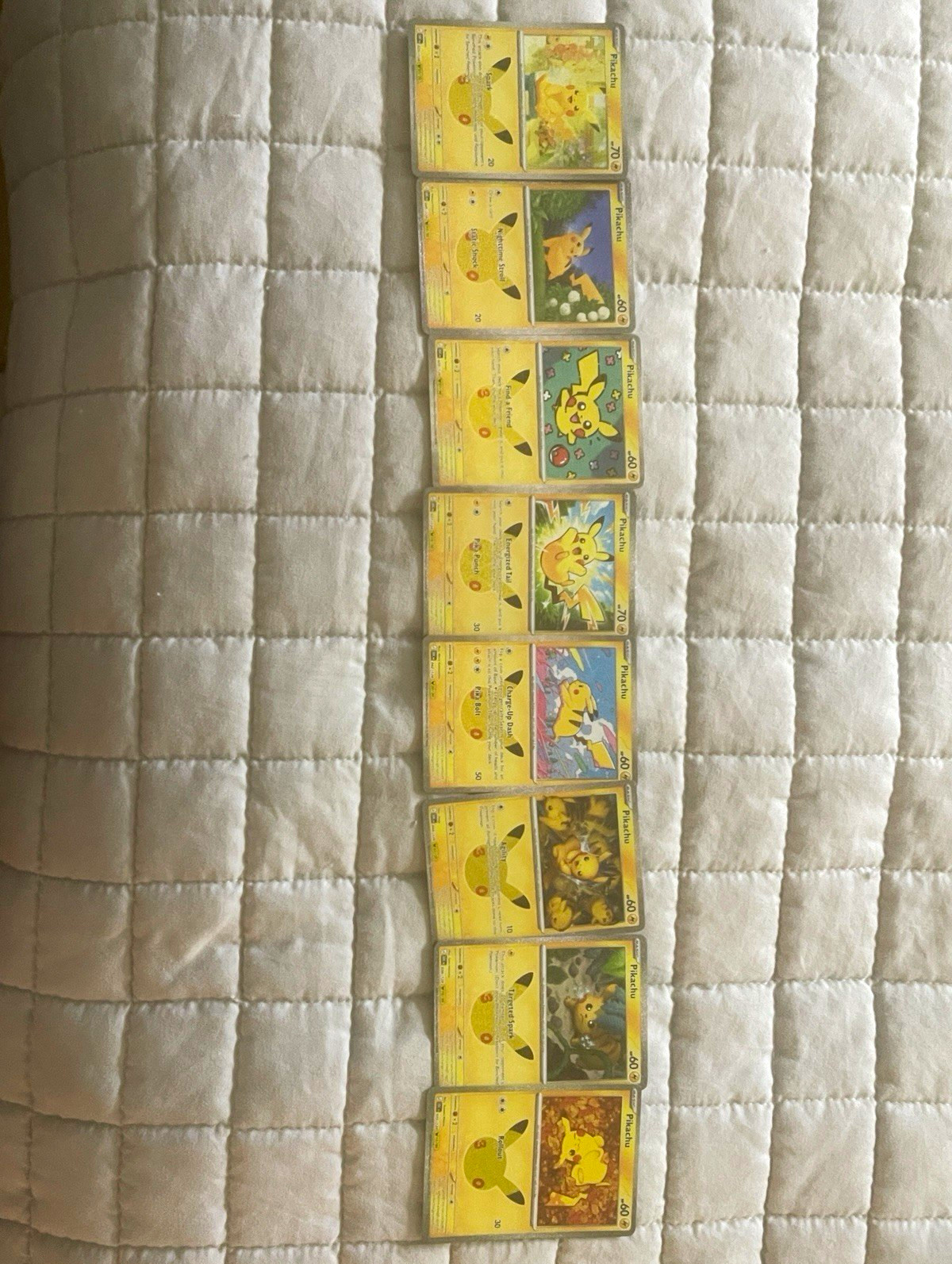 Pokémon Detective Pikachu Promo Pikachu 8-Card Lot English