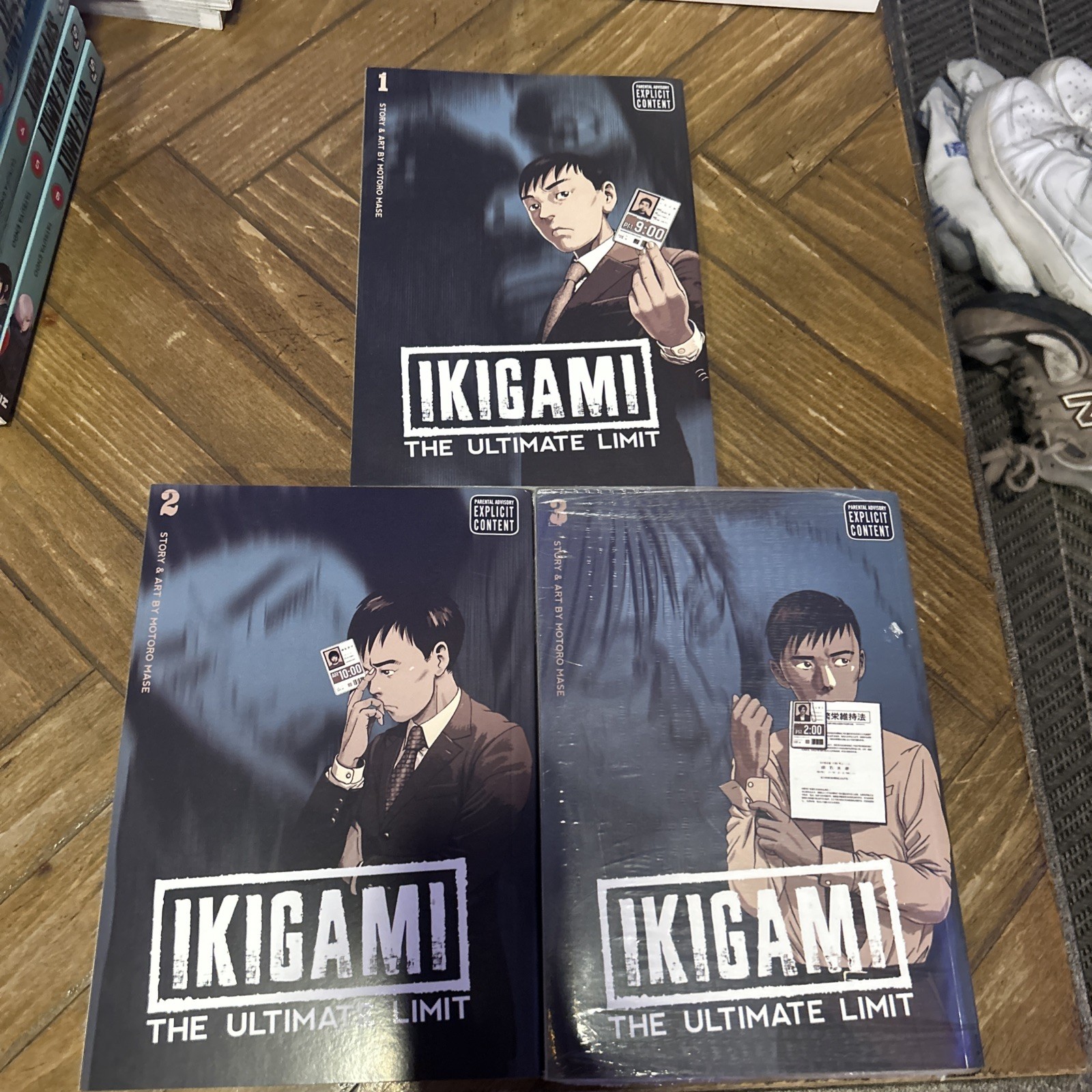 Vol. 1 2 3 Ikigami The Ultimate Limit by Motorola Mase ENGLISH