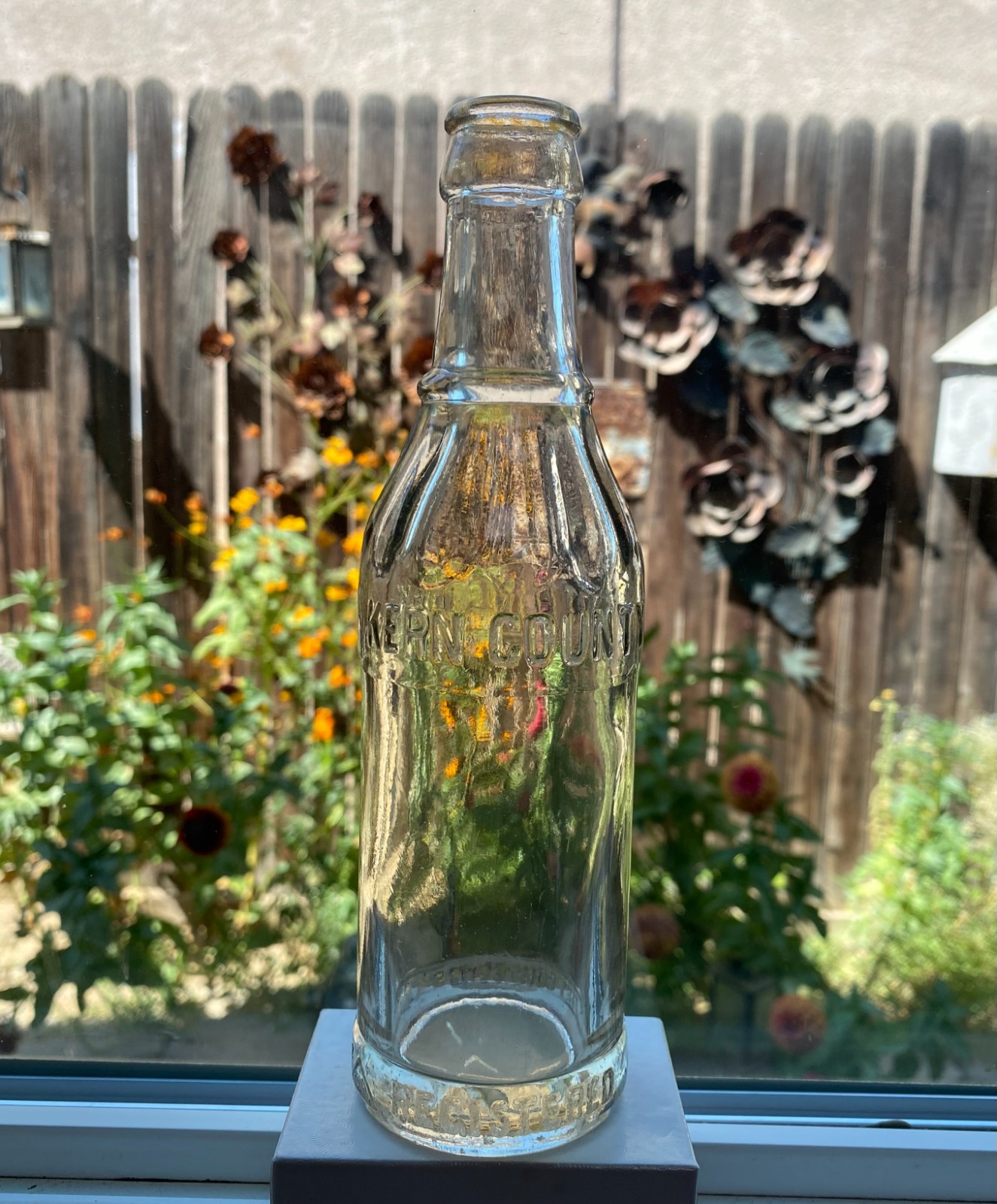 Vintage Kern County Bottling Works Bakersfield California Glass Bottle 6 1/2 OZ Vintage Kern County Bottling Works Bakersfield California Glass Bottle 6 1/2 OZ